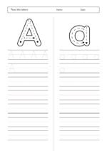 ABC Alphabet Handwriting Book - Image 2