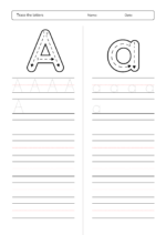 ABC Alphabet Handwriting Book - Image 2